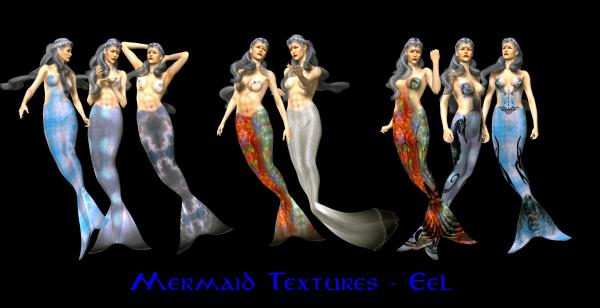 V3 Mermaid Tales for Daz3d Mermaid Tail