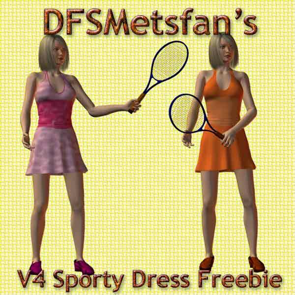 V4 Sporty Dress Freebie