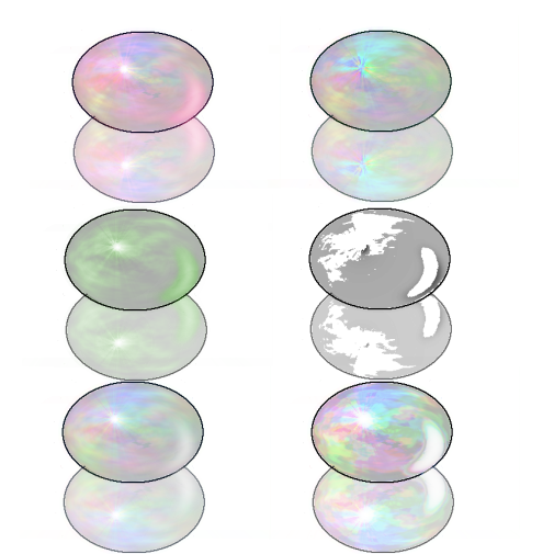 set of double bubles,png images