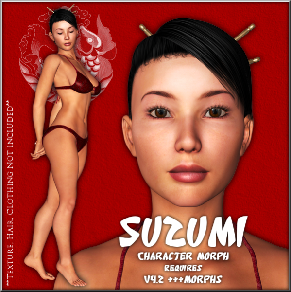 Suzumi V4.2 for Poser