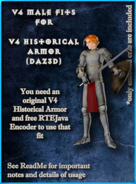 Historical Armor Fit fot V4 Male, p1