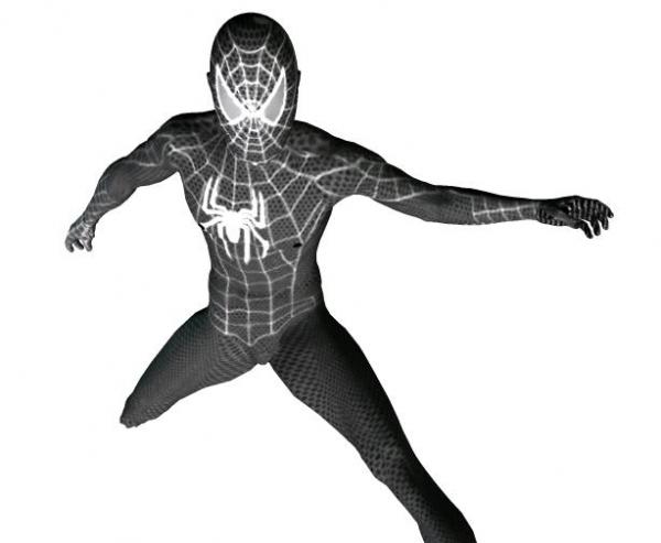 spider-man black suite