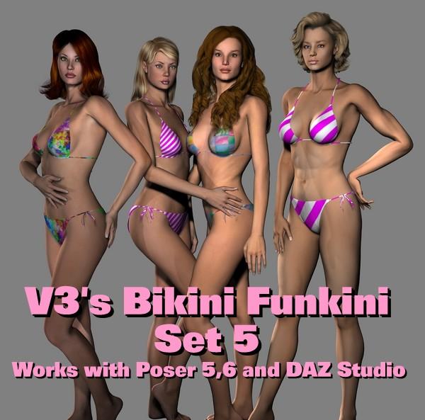 V3's Bikini Funkini - Set 5