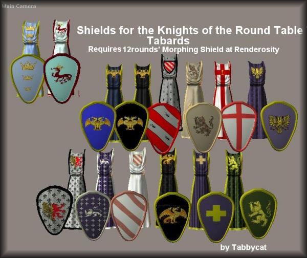 Shield Textures for 12rounds&#039; Morphing Shield