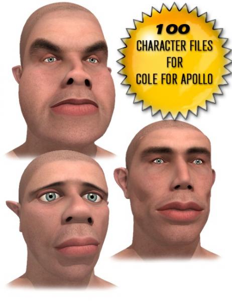 100 Free Characters for Cole for Apollo Maximus