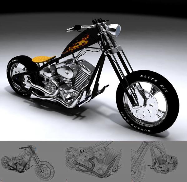 Motorcicle Chopper