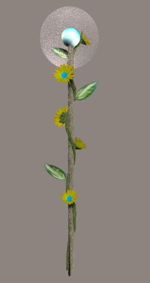 daisy flowery wand - poser prop