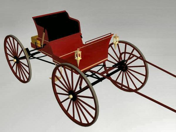1800&#039;s Buggy #2