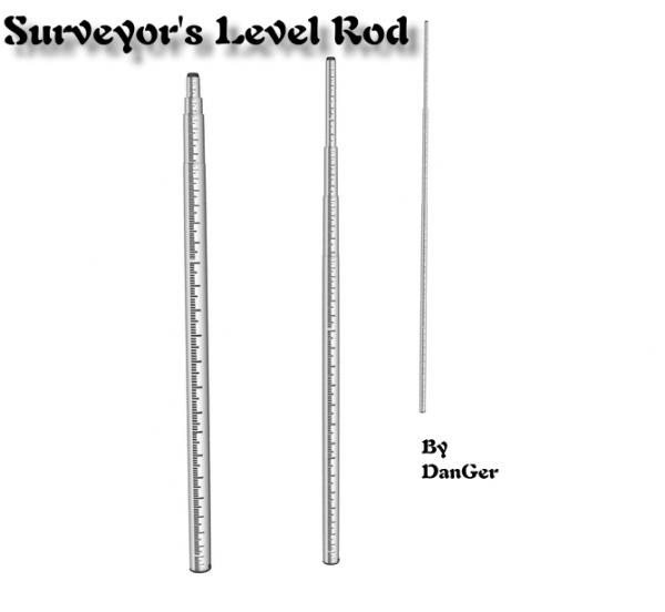 Surveyors Level Rod
