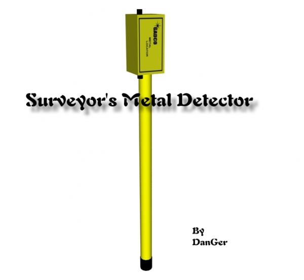 Surveyors Metal Detector