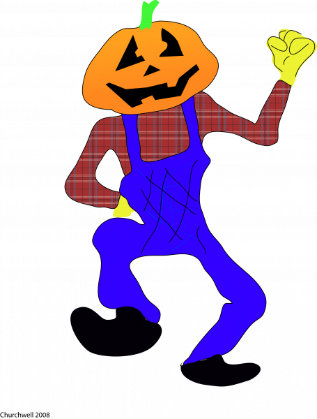 Pumpkin Scarecrow