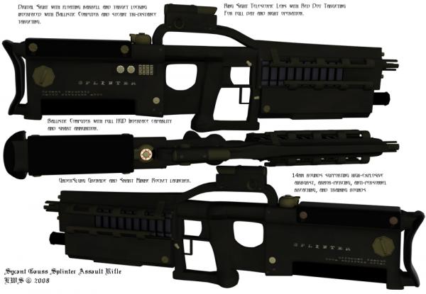 Splinter Assult Rifle