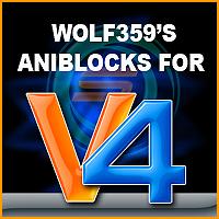 Wolfs free aniblocks for V4