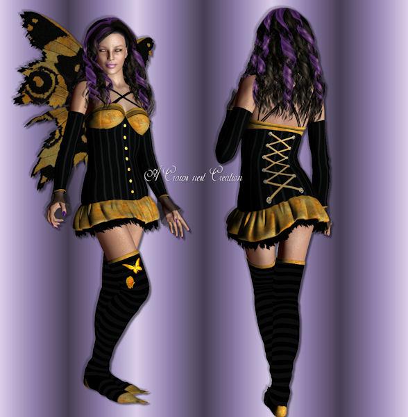 Autumn Texture For The PixieDust Outfit
