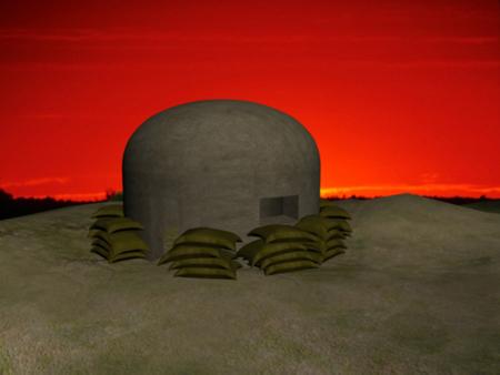 Bunker for 3d Max, 3DS and Obj