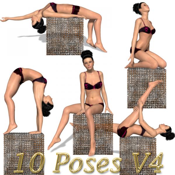 Limitless Vol 03 - 10 Unique Poses for V4