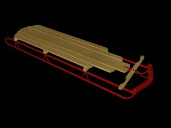 Snow Sled (w/ Object files).