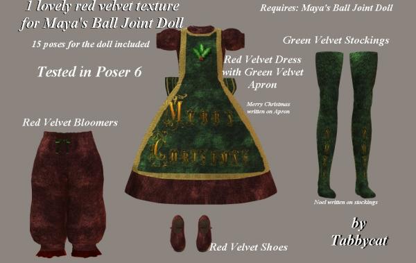 Textures and Poses for BJD