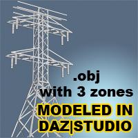 Electrical Tower .OBJ