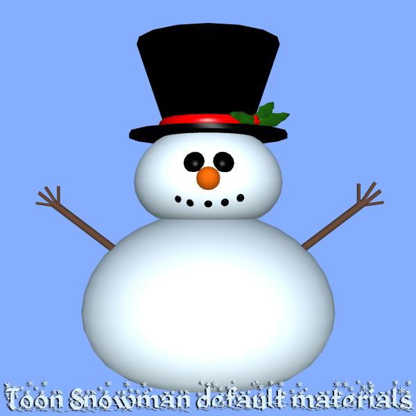 Toon Snowman