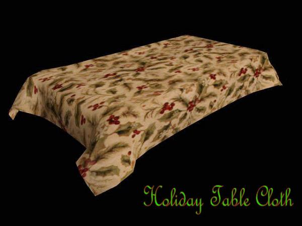 Holiday Table Cloth- All Formats !