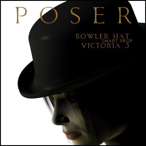 Bowler Hat Smart Prop for Victoria 3