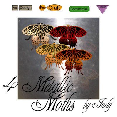 Metallic Moths for Scrappers and Taggers