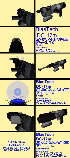 DC-17m Interchangable Weapon System