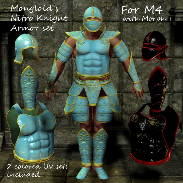 Mongloid`s Nitro Knight Armor set for M4