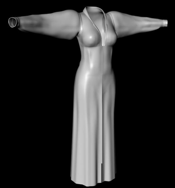 C4D Gown for DAZ V4