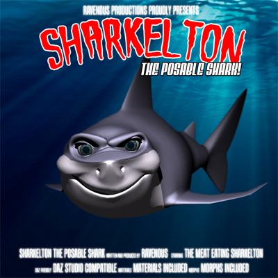 Sharkelton - The Posable Shark