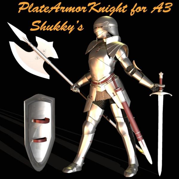 Shukky&#039;s PlateArmorKnight for A3