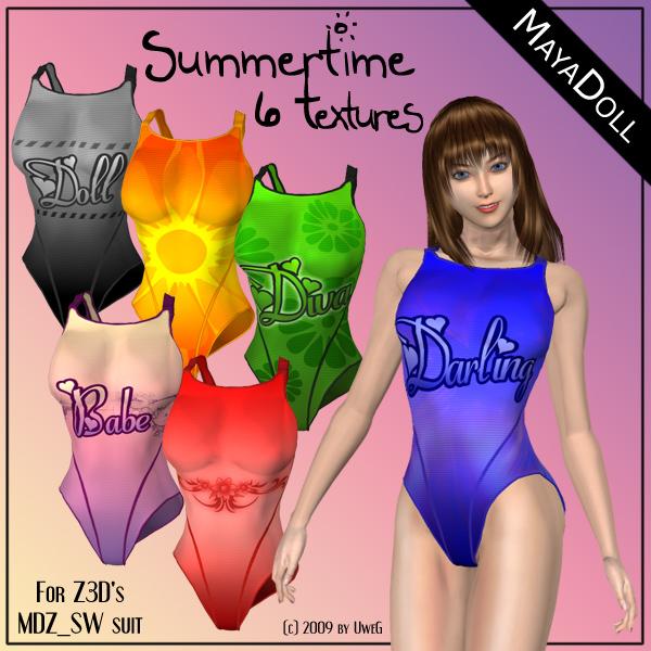 Summertime 6 Textures for MDZ_SW Suit