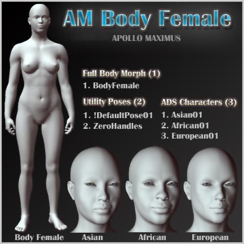Female Body Morph for Apollo Maximus