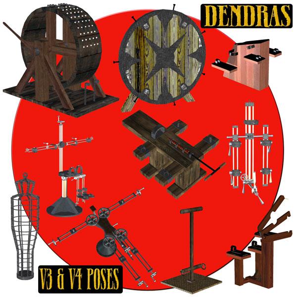 V3-V4 Poses for Dendras Sets