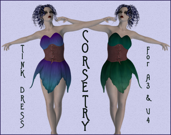 Corsetry for free Tink Dress for A3 & V4