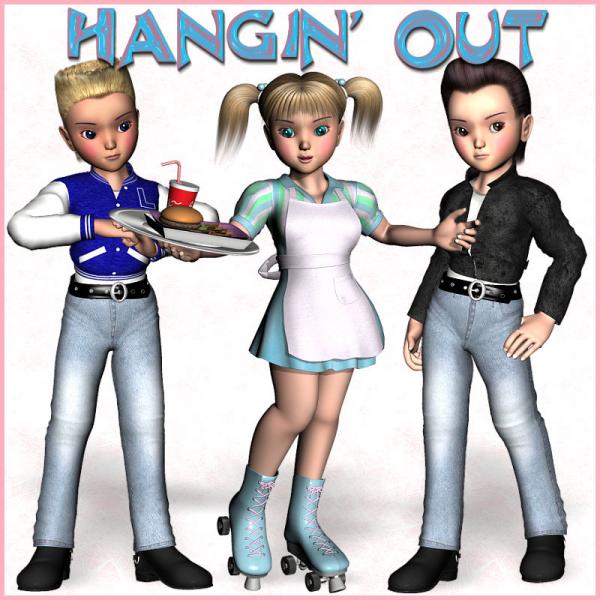 Hanging&#039; Out for Clothes Pack 4