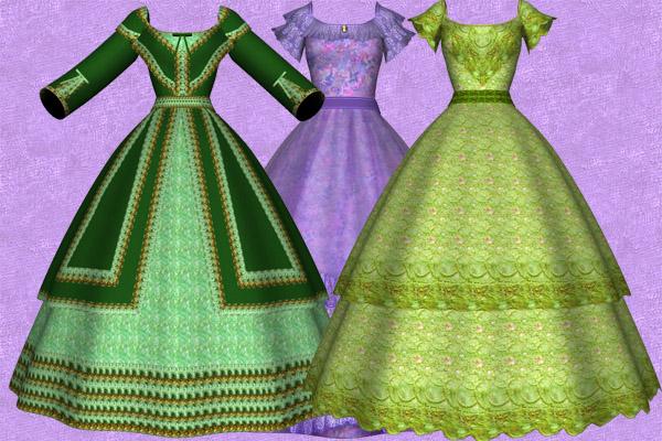 RGreen for Cho's crinoline