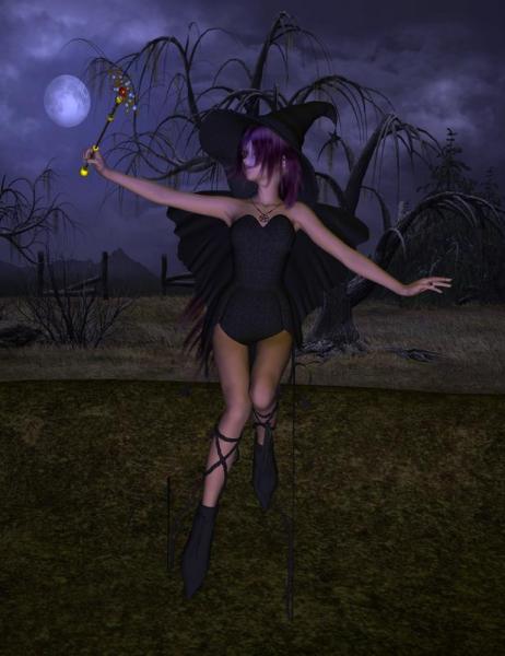 Velvet Faerie Dreams Tink Witch set