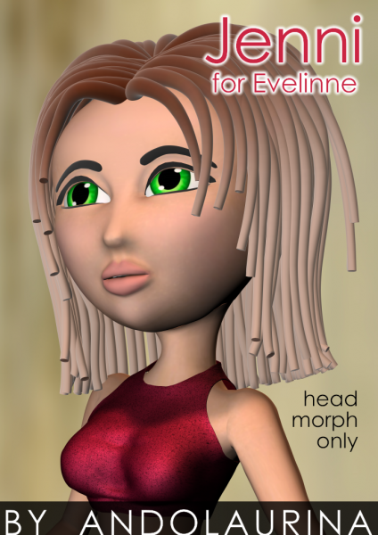 Jenni for EvilInnocence&#039;s Evelinne (Head Morph)