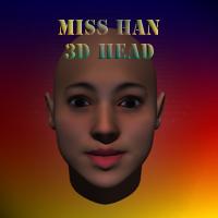 Miss Han 3d head