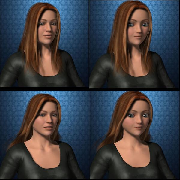 Valens Hair For V4/A4