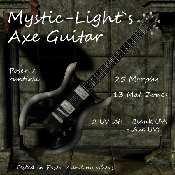 Mystic-Light`s Axe Guitar