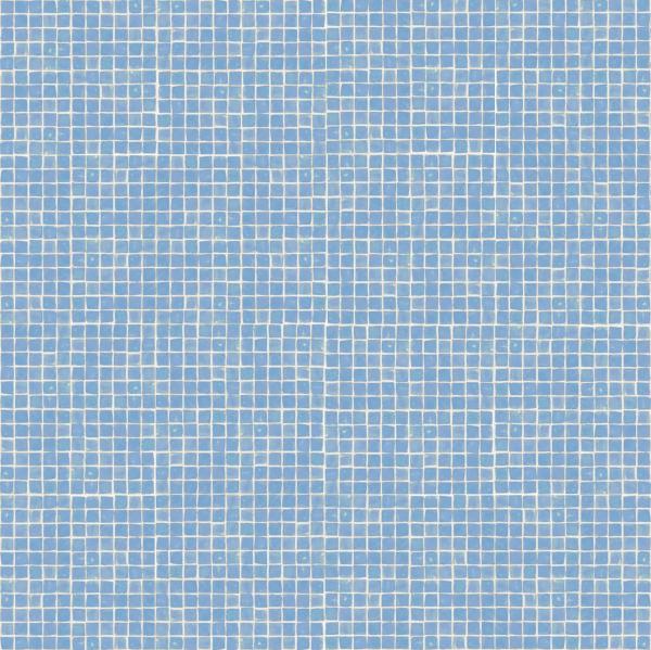 Blue glass tile 3 - Light Blue