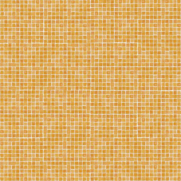 Orange glass tile