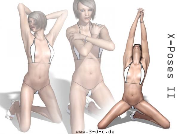 White Hot II - Sexy Poses for V4 II