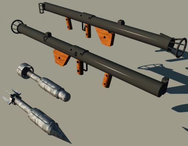 Improved Mk-1 bazooka