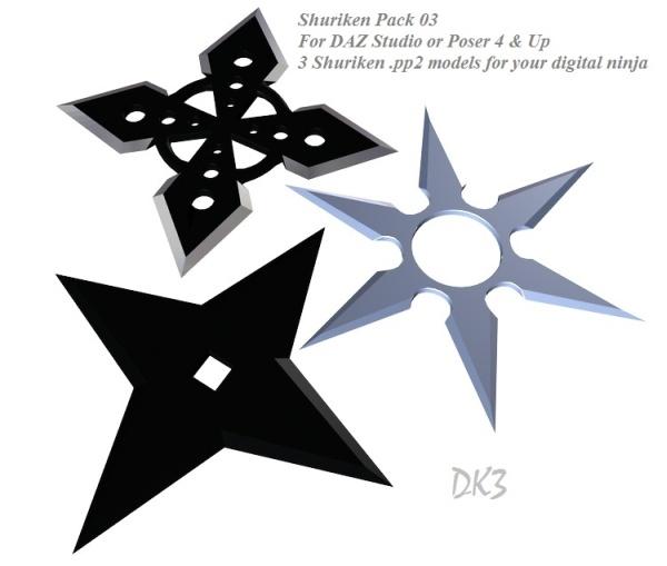 Shuriken Pack 03 (Fixed:08/14/09)