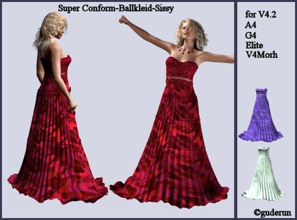 Superconforming Ball Gown for V4