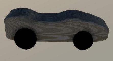 Simple Pinewood Derby Car